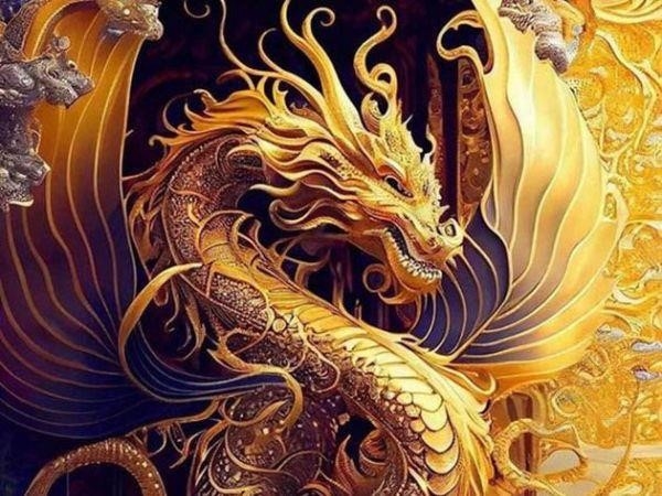 Giải thích ý nghĩa giấc mơ về con rồng màu vàng.